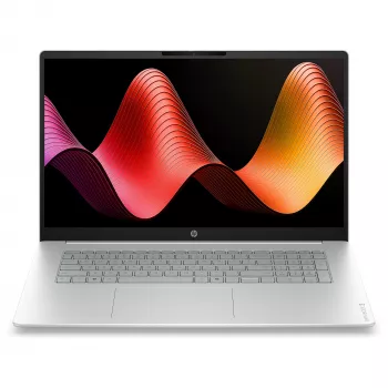 HP OmniBook 3 17-dp0150ng Laptop, 17,3 Zoll FHD IPS, AMD Ryzen 5 5625U, 8 GB RAM, 512 GB SSD, FreeDOS, Natural Silver