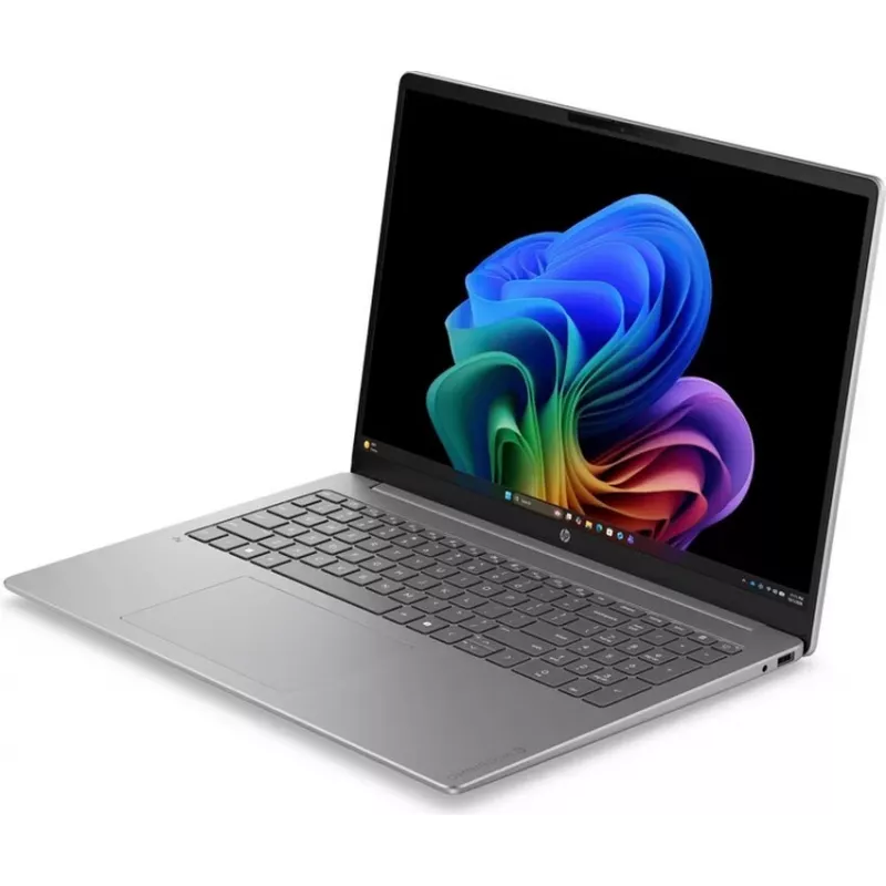 HP OmniBook 3 NGAI 16-bz0142nzx Laptop 16 Zoll WUXGA Qualcomm Snapdragon X Elite 16GB RAM 512GB SSD Windows 11 Home Silber