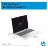 HP OmniBook 5 AI 16-af1450ngx Laptop, 16 Zoll, Intel Core Ultra 5 225U, 16GB RAM, 512GB SSD, Windows 11 Home