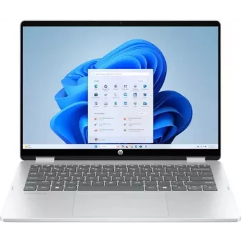 HP OmniBook 5 Next Gen AI 14-he0354ng Laptop - Intel Core i3, 16GB RAM, 512GB SSD, 14 inch WUXGA, Windows 11 Home, Silber