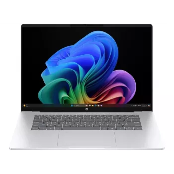 HP OmniBook 5 NGAI 16-bf0754ng 16 Zoll WUXGA OLED Laptop - Snapdragon X, 16GB RAM, SSD, Windows 11 Home, Schwarz