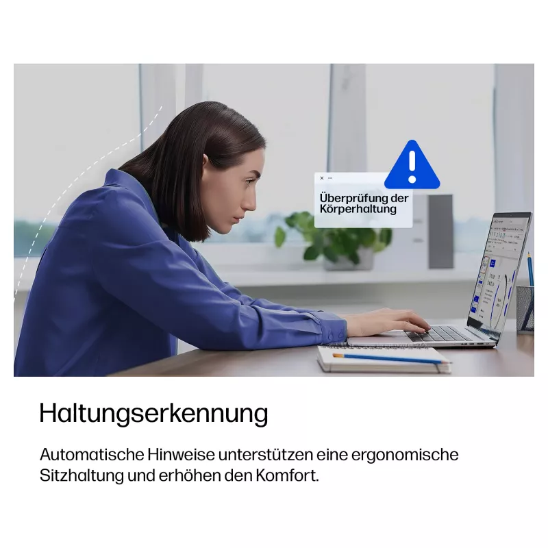 HP OmniBook Ultra 14-kd0470ngx Intel Core Ultra 7 16GB 512GB SSD 14 Zoll 2.8K Touch IPS Windows 11 Home Natur Silber