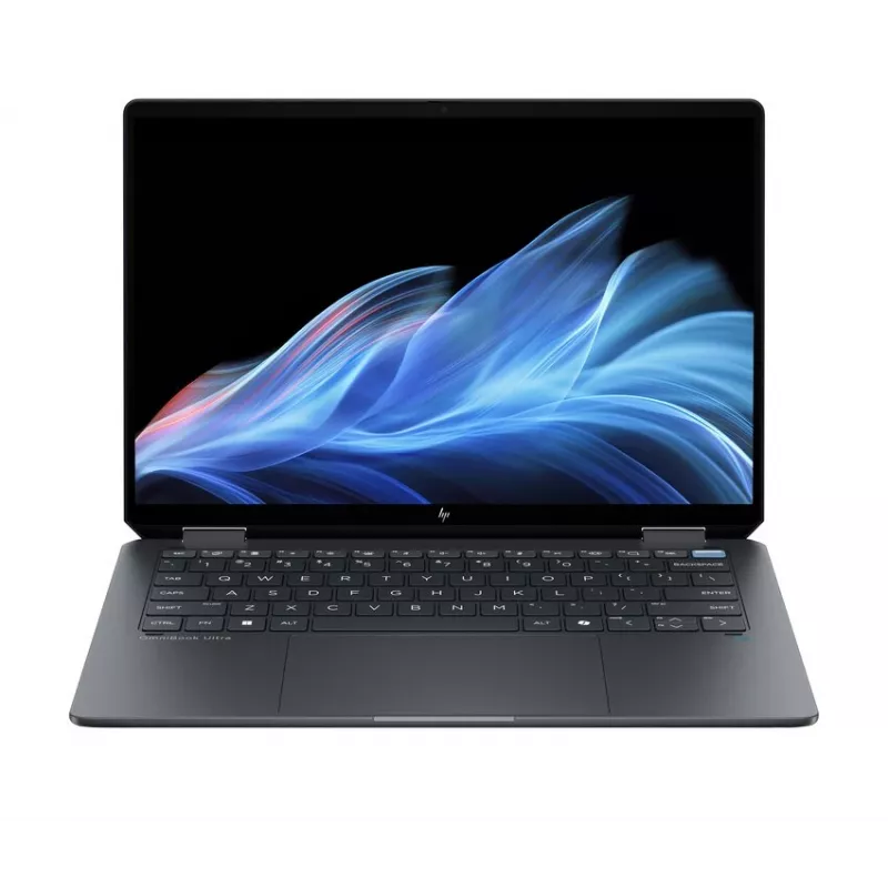 HP OmniBook Ultra Flip 14-fh0989nz 14 inch 3K OLED Touch 2-in-1 Laptop - Intel Core Ultra 9 288V, 32GB RAM, 1TB SSD, Windows 11 Home, Schwarz