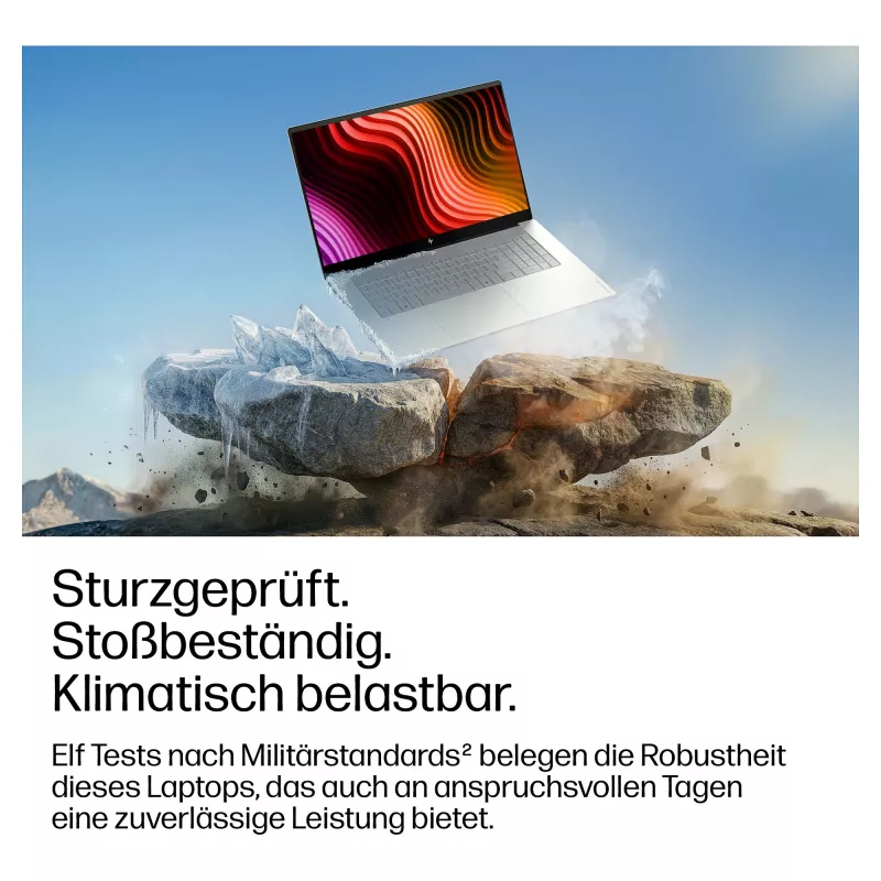 HP OmniBook X 17-de0473ngx Snapdragon X Elite X7-358H 32GB 1TB SSD Windows 11 Home Natur-Silber