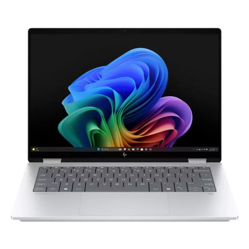 HP OmniBook X Flip NGAI 14-fm0705nz 14 Zoll 2-in-1-Laptop - Intel Core Ultra 7, 32GB LPDDR5X, 512GB SSD, WUXGA Touch, Win11 Home