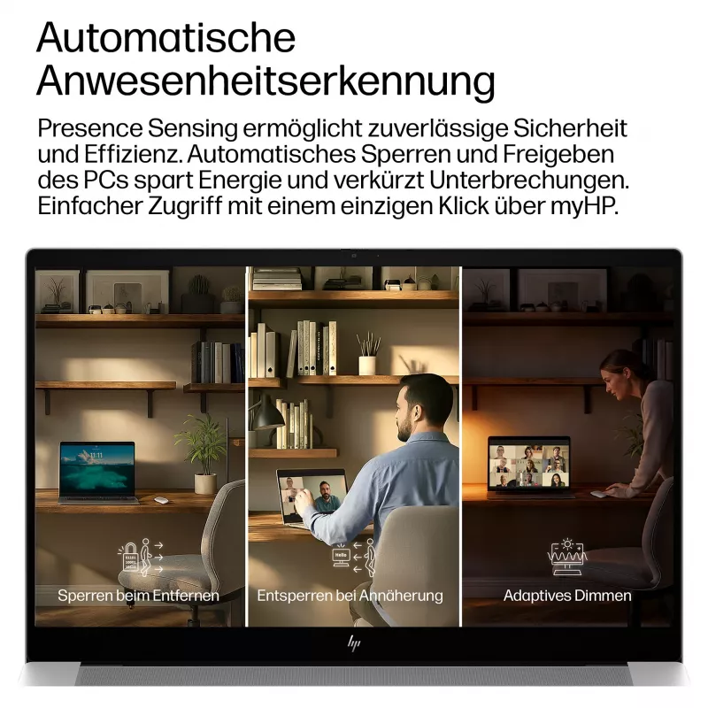 HP OmniBook X Next Gen AI 17-de0076ngx Laptop, 17,3 Zoll, Intel Core Ultra 7 355, 24GB RAM, 1TB SSD, Windows 11 Home