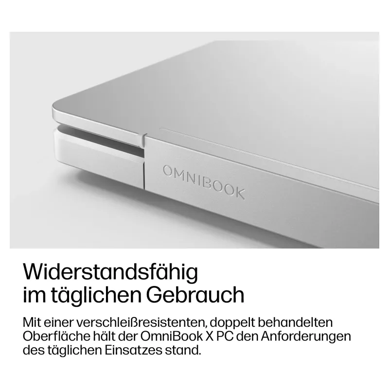 HP OmniBook X Next Gen AI 17-de0076ngx Laptop, 17,3 Zoll, Intel Core Ultra 7 355, 24GB RAM, 1TB SSD, Windows 11 Home