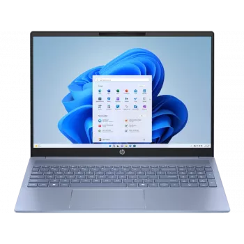 HP Pavilion 16-af0010ns Laptop, Intel Core Ultra 5 125U, 16 GB RAM, 512 GB SSD, 16,0 inch 2K IPS, Windows 11 Home, Natural Silver