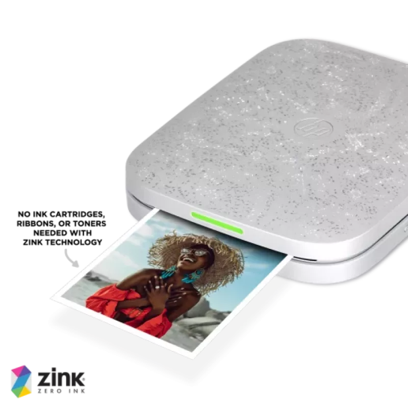 HP Fotopapier 3,5x4,25 für HP Sprocket 3x4 50 Blatt