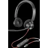 HP Poly Blackwire 3320-M USB-C Kabelgebundenes Headset mit Bügelmikrofon, Geräuschunterdrückung, Schwarz