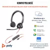 HP Poly Blackwire 3325 Stereo Microsoft Teams Certified USB-C Headset +3,5mm Klinke +USB-C/A Adapter