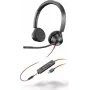 HP Poly Blackwire 3325 Stereo Microsoft Teams Certified USB-C Headset +3,5mm Klinke +USB-C/A Adapter