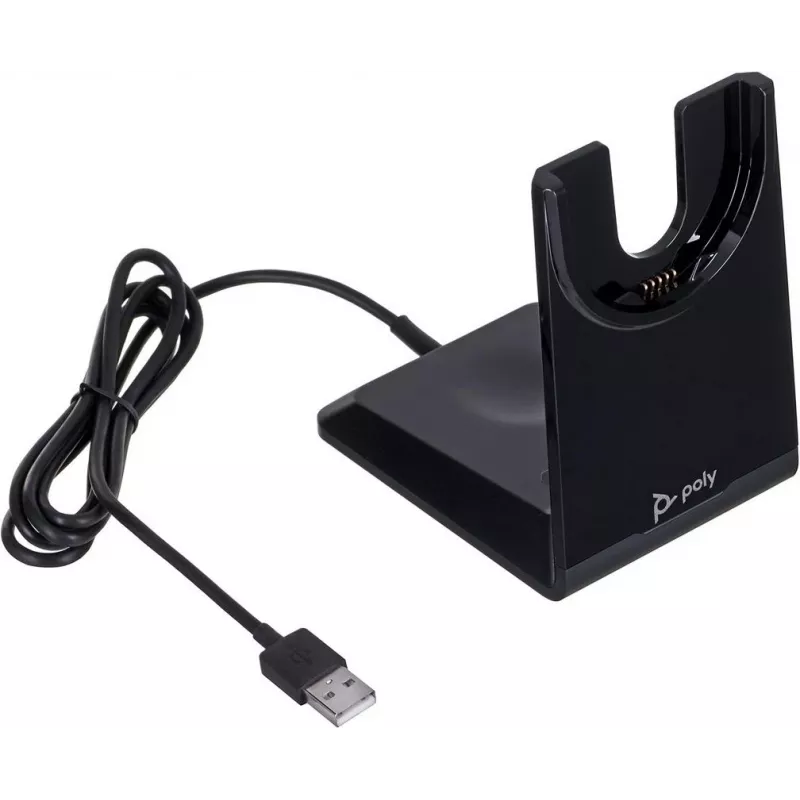 HP Poly Ladestation für Voyager 4300 UC Serie 4310, 4320, Voyager Focus 2 Office, 2 UC (220265-01)