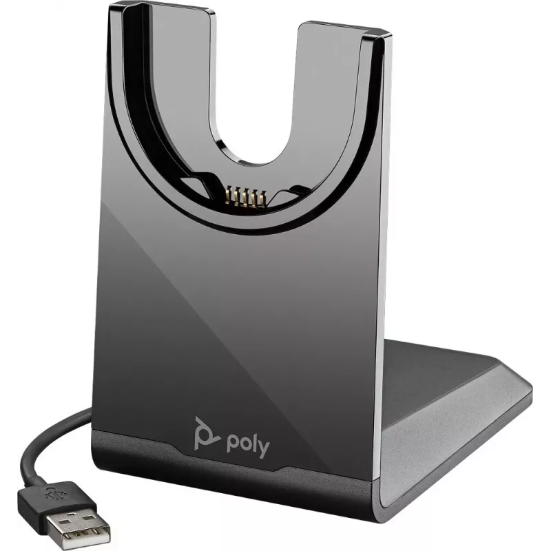 HP Poly Ladestation für Voyager 4300 UC Serie 4310, 4320, Voyager Focus 2 Office, 2 UC (220265-01)