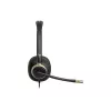 HP Poly Mission 825 Stereo USB Kabelgebundenes Headset mit aktiver Geräuschunterdrückung, Schwarz, zertifiziert für Microsoft Teams, Zoom, Google Meet, Works With Chromebook