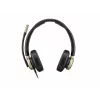 HP Poly Mission 825 Stereo USB Kabelgebundenes Headset mit aktiver Geräuschunterdrückung, Schwarz, zertifiziert für Microsoft Teams, Zoom, Google Meet, Works With Chromebook
