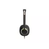 HP Poly Mission 825 Stereo USB Kabelgebundenes Headset mit aktiver Geräuschunterdrückung, Schwarz, zertifiziert für Microsoft Teams, Zoom, Google Meet, Works With Chromebook