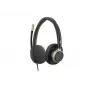 HP Poly Mission 825 Stereo USB Kabelgebundenes Headset mit aktiver Geräuschunterdrückung, Schwarz, zertifiziert für Microsoft Teams, Zoom, Google Meet, Works With Chromebook