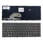 HP ProBook 430 G5 / 440 G5 Notebook-Tastaturbaugruppe mit Rahmen, US-Englisch, beleuchtet, Schwarz