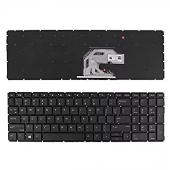 HP ProBook 450 G7 / 455 G7 US English interne Tastatur (Schwarz)
