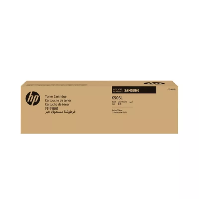 HP/Samsung CLT-K506L Schwarze Tonerkartusche