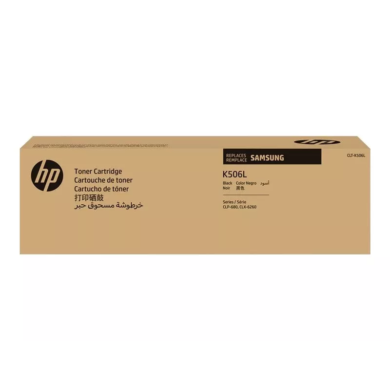 HP/Samsung CLT-K506L Schwarze Tonerkartusche