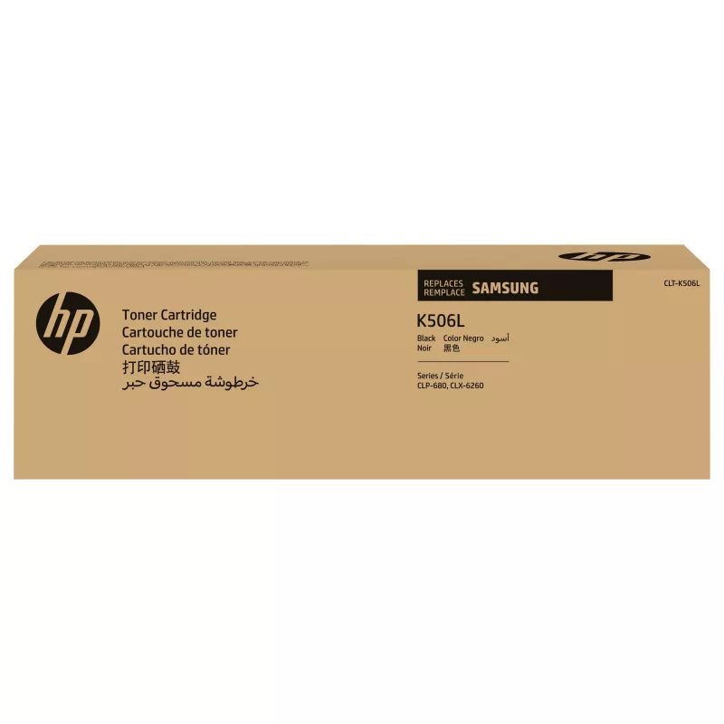 HP/Samsung CLT-K506L Schwarze Tonerkartusche