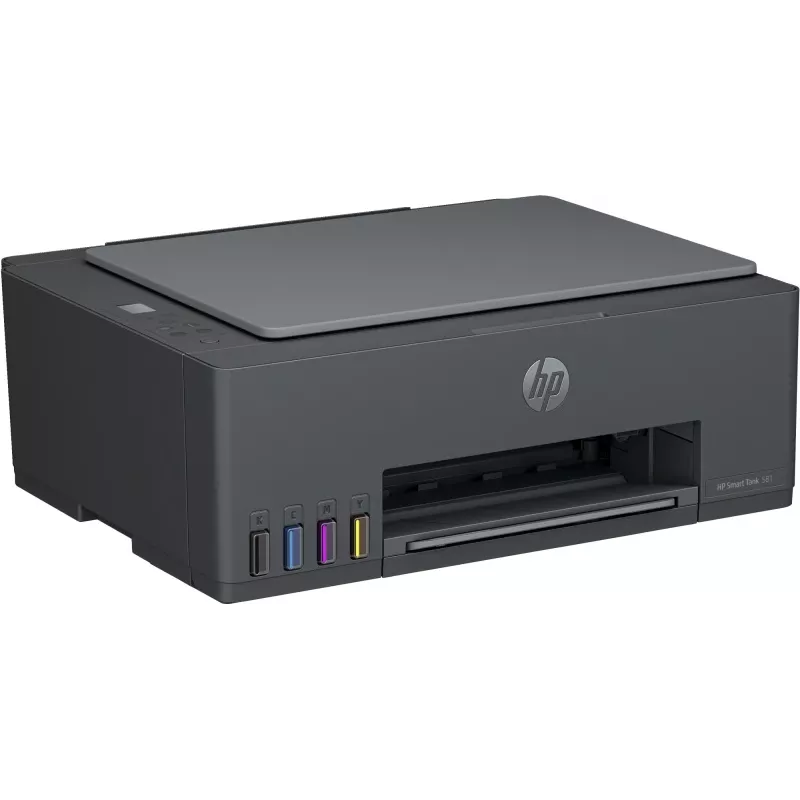 HP Smart Tank 581 All-in-One Farbtintenstrahldrucker – Drucken, Scannen, Kopieren, A4, 12 ppm, USB, Wi-Fi, Bluetooth