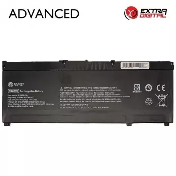 HP SR03XL Ersatz-Laptop-Akku 4380mAh 11.55V Li-Ion 3-Zellen für Pavilion Gaming 15-cx/dk und Omen 15-dc - Schwarz