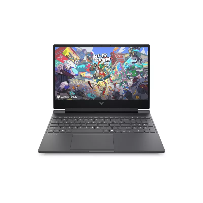 HP Victus 15-fb3124nn Gaming-Laptop, 15,6 Zoll FHD IPS 144Hz, AMD Ryzen 5 7535HS, 16GB DDR5, 512GB PCIe SSD, NVIDIA GeForce RTX 4050 8GB, Windows 11 Home, Schwarz