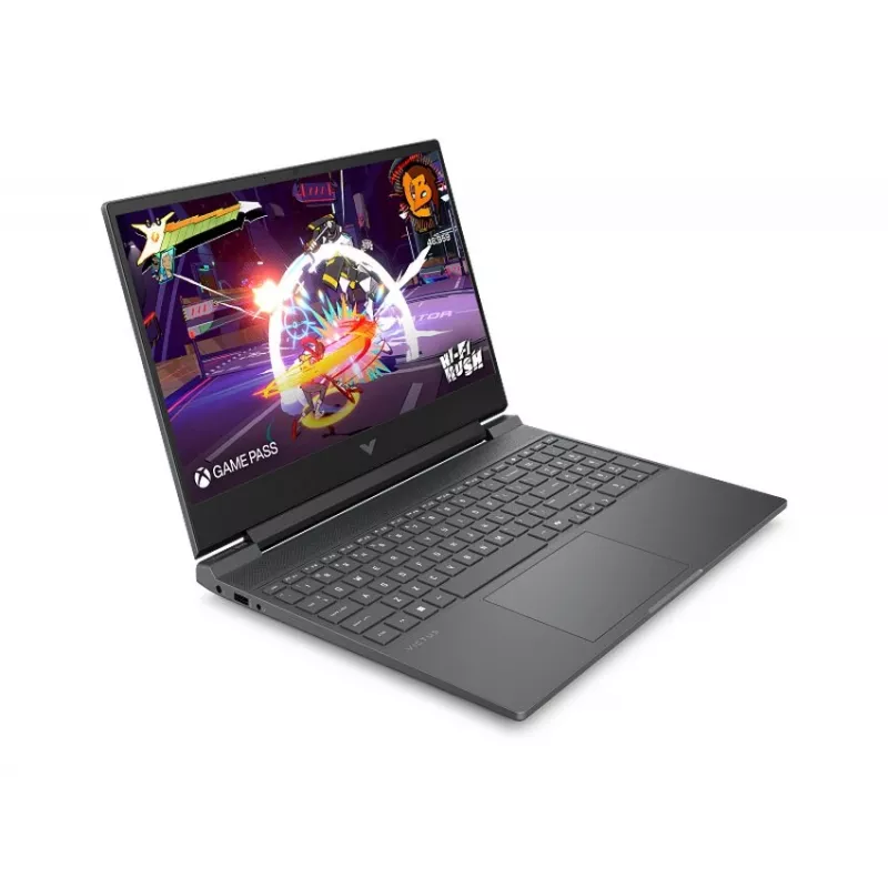 HP Victus Gaming 15-fb2004nt Laptop - AMD Ryzen 5 7535HS, 16GB RAM, 512GB SSD, 15.6 inch FHD 144Hz, NVIDIA GeForce RTX 4060 8GB, FreeDOS, Schwarz