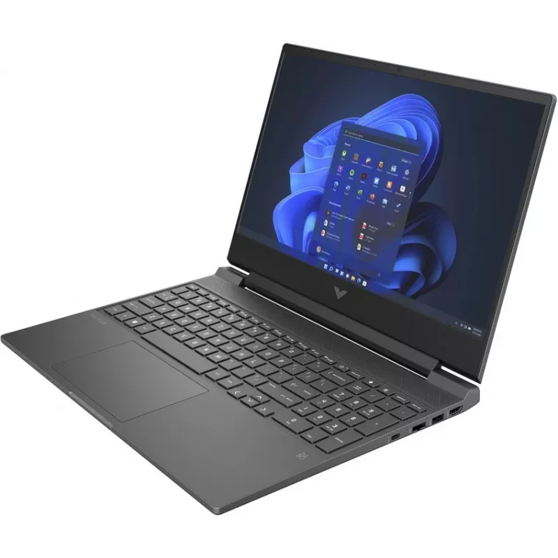 HP Victus Gaming 15-fb3010ne 15.6 inch FHD 144Hz Gaming-Laptop - AMD Ryzen 7 7735HS, 16GB DDR5, 512GB SSD, NVIDIA GeForce RTX 3050 6GB, Windows 11 Home, Schwarz