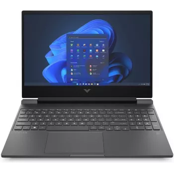 HP Victus Gaming 15-fb3010ne 15.6 inch FHD 144Hz Gaming-Laptop - AMD Ryzen 7 7735HS, 16GB DDR5, 512GB SSD, NVIDIA GeForce RTX 3050 6GB, Windows 11 Home, Schwarz