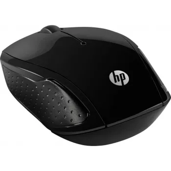 HP Wireless Mouse 200 - 2,4 GHz optische Maus, 1000 DPI, 3 Tasten, beidhändig, Schwarz X6W31AA#ABD