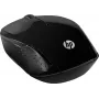 HP Wireless Mouse 200 - 2,4 GHz optische Maus, 1000 DPI, 3 Tasten, beidhändig, Schwarz X6W31AA#ABD