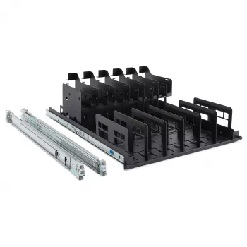 HP Z2 Mini G9 Rail Rack Kit - 1U Schiebe-Schienen-Montagesatz ohne Werkzeug für Mini-Workstations
