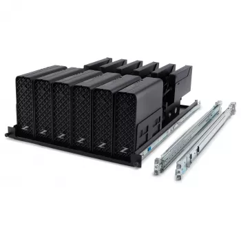 HP Z2 Mini G9 Rail Rack Kit - 1U Schiebe-Schienen-Montagesatz ohne Werkzeug für Mini-Workstations