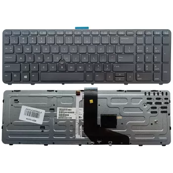 HP ZBook 15 G1 G2 Hintergrundbeleuchtete Tastatur mit TrackPoint, US-Layout