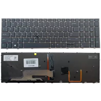 HP ZBook 15 G5/G6 & 17 G5/G6 Hintergrundbeleuchtete Tastatur mit Trackpoint