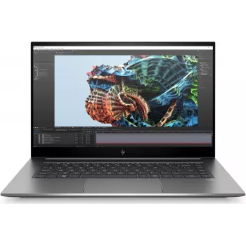 HP ZBook Studio G8 Laptop, Intel Core i7-11800H, 32 GB RAM, 1 TB SSD, 15,6 inch Full HD, NVIDIA RTX A2000, Windows 10 Pro, Dark Ash Silver