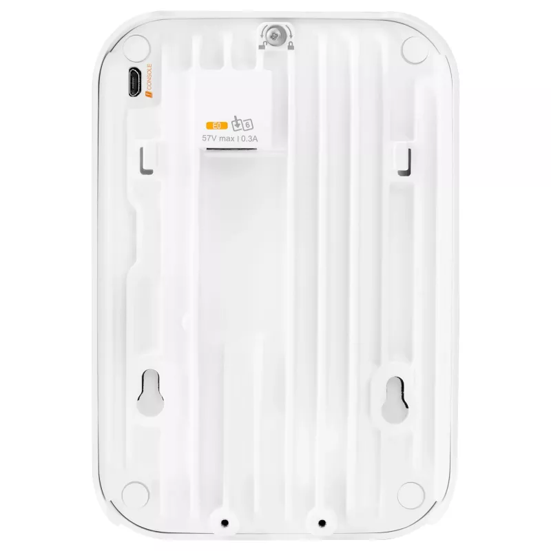 HPE Aruba Networking AP-605H RW 2-Funk 3-Band 2x2 Wi-Fi 6E 1+4 ETH PSE USB Hospitality Access Point