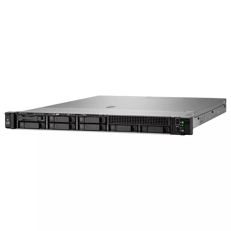 HPE ProLiant DL320 Gen12 1U Rack Server, Intel Xeon 6505P 2.2GHz 12-Core, 64GB DDR5 RAM, 8 SFF Hot-Plug, MR408i-o, 2x1000W