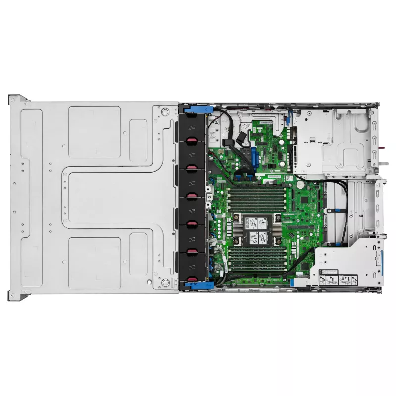 HPE ProLiant DL340 Gen12 2U Rack-Server mit Intel Xeon Gold 6505P, 64GB DDR5, 8 SFF-Einschüben, MR408i-o, Dual 1000W Netzteil