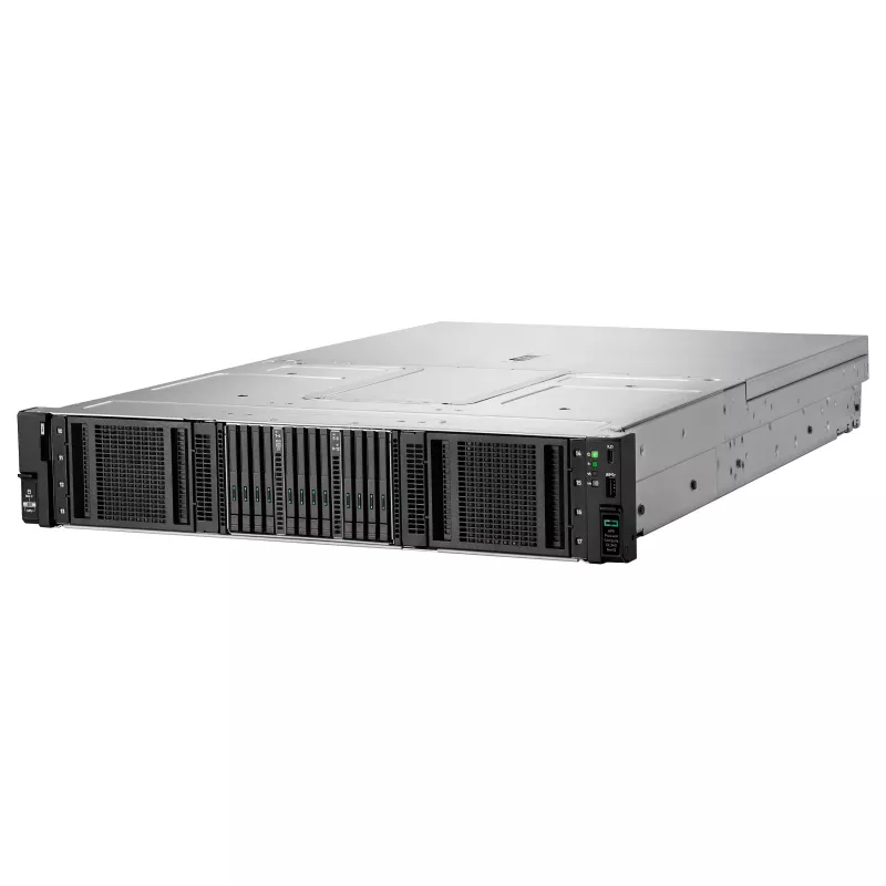 HPE ProLiant DL340 Gen12 2U Rack-Server mit Intel Xeon Gold 6505P, 64GB DDR5, 8 SFF-Einschüben, MR408i-o, Dual 1000W Netzteil