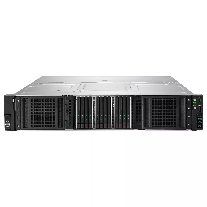 HPE ProLiant DL340 Gen12 2U Rack-Server mit Intel Xeon Gold 6505P, 64GB DDR5, 8 SFF-Einschüben, MR408i-o, Dual 1000W Netzteil