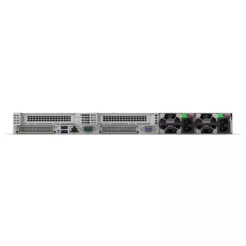 HPE ProLiant DL365 Gen11 1U Rack Server, AMD EPYC 9115 2.6GHz 16-Core, 64GB DDR5, 8 SFF Hot-Plug, MR408i-o, 2x1000W Redundant PSU