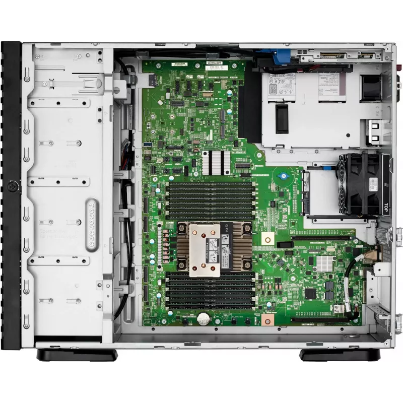 HPE ProLiant ML110 Gen11 Server - Intel Xeon Silver 4510 2,4 GHz 12-Core 1P 64 GB RAM 8SFF NS204i-u MR408i-o 2x1000W PS