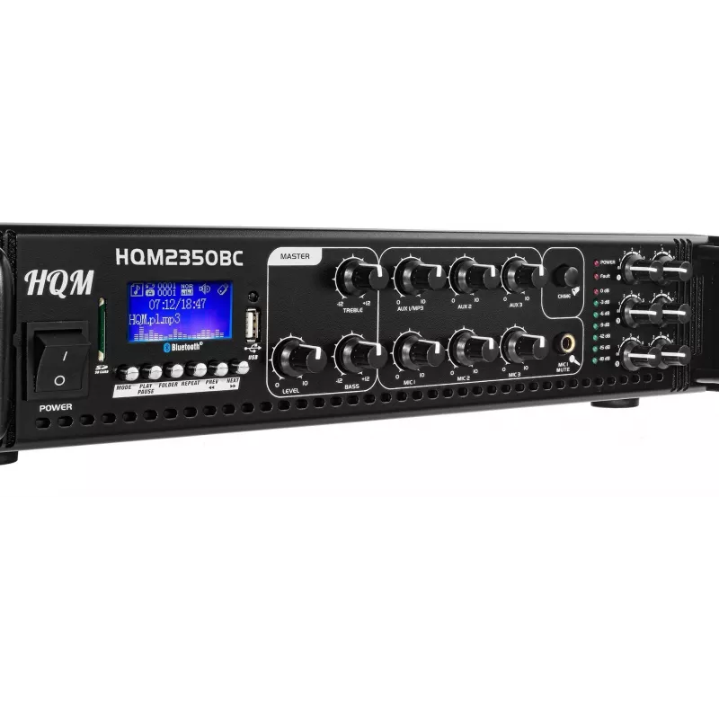 HQM HQM2350BC FM/MP3/Bluetooth Radioverstärker 350W
