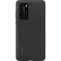 Huawei P40 Silikonhülle Schwarz