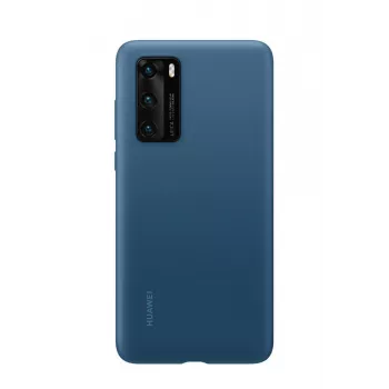 Huawei P40 Silikonhülle Blau